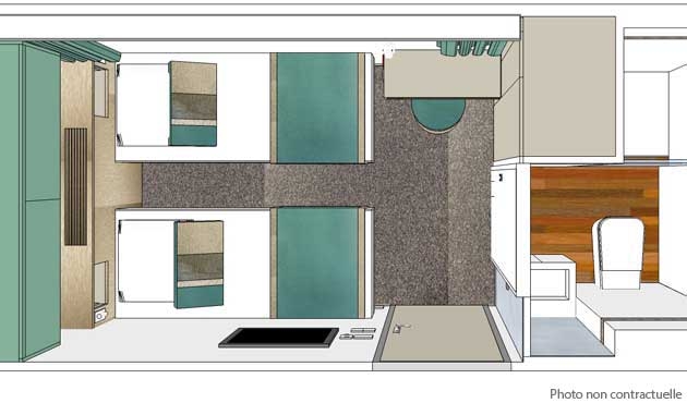 MS Jeanine cabin layout